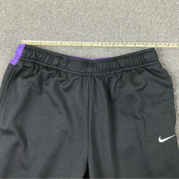 Nike Dri-Fit Black Purple Joggers Youth Size XL - Picture 10 of 12